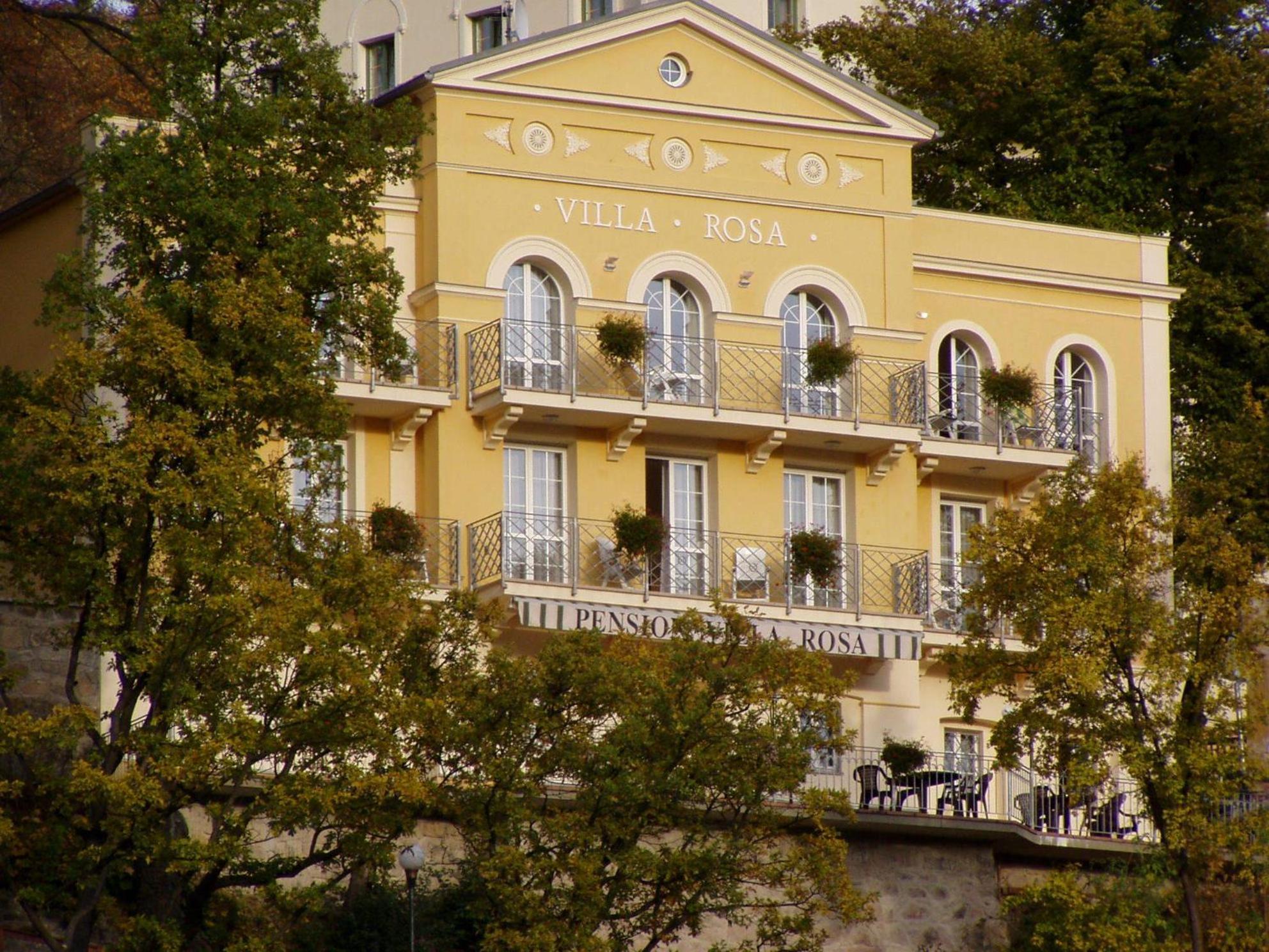 Villa Rosa Karlovy Vary Bagian luar foto